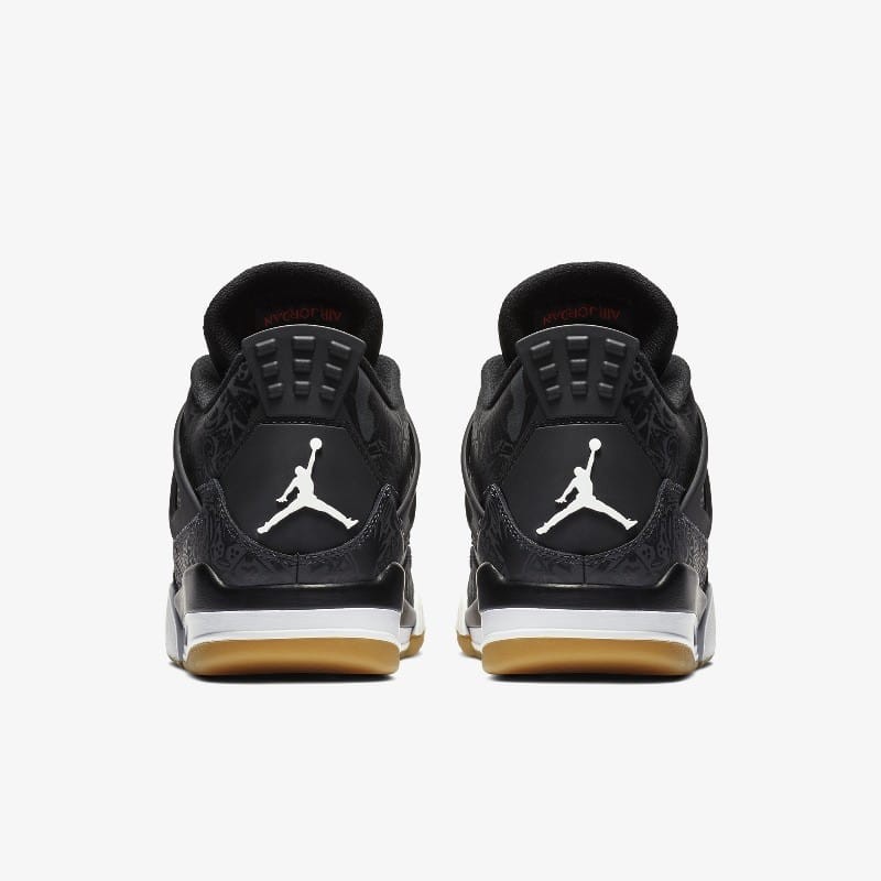 Nike air jordan 4 retro 2024 black laser